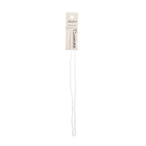 Crystal Lane Rondelle 1.5x2.5mm Blanc Opaque 246/Brin