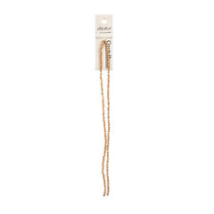 Crystal Lane Rondelle 1.5x2.5mm Op Lt Champagne Luster 2x7" Strands