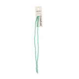 Crystal Lane Rondelle 1.5x2.5mm Vert Turquoise Opaque 246/Brin
