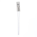 Crystal Lane Rondelle 3x4mm Opaque White Matt 110/Strand