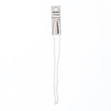 Crystal Lane Rondelle 3x4mm Op White Matt AB 110/Strand