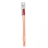 Crystal Lane Rondelle 3x4mm Transparent Rouge 110/Brin