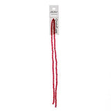 Crystal Lane Rondelle 3x4mm Rouge Opaque 110/Brin