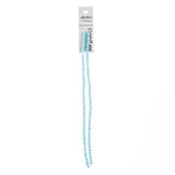 Crystal Lane Rondelle 3x4mm Opaque Light Blue 110/Strand
