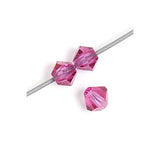 6mm Fuchsia Preciosa Bicone Each