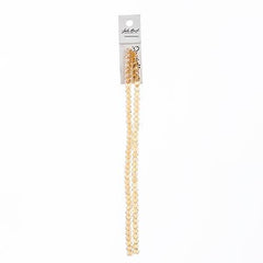 Crystal Lane Rondelle 4x6mm Transparent Topaz AB 2x7" Strand