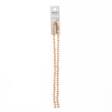 Crystal Lane Rondelle 4x6mm Tr Lt Champagne Lustre 78/Strand