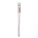 Crystal Lane Rondelle 4x6mm Transparent Rose AB 78/Fil