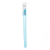 Crystal Lane Rondelle 4x6mm Bleu Opaque 78/Brin