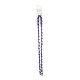 Crystal Lane Rondelle 4x6mm Iris violet opaque 78/fil