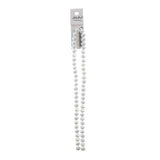 Crystal Lane Rondelle 6x8mm Opaque White AB 58/Strand
