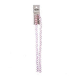 Crystal Lane Rondelle 6x8mm Rose Transparent AB 58/Fil