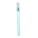 Crystal Lane Rondelle 6x8mm Opaque Light Blue 58/Strand