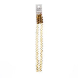 Crystal Lane Rondelle 8x10mm Transparent Topaz AB 46/Strand