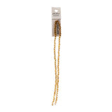 Crystal Lane Toupie 4mm Transparent Topaz AB 96/Brins