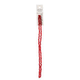 Crystal Lane Toupie 4mm Rouge Opaque 96/Brin