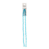 Crystal Lane Toupie 4mm Bleu Transparent AB 96/Brin