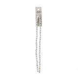 Crystal Lane Bicone 6mm Opaque White AB 64/Strand
