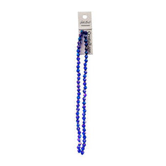 Crystal Lane Bicone 6mm Transparent Sapphire AB 2x7" Strand