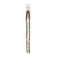 Crystal Lane Bicone 6mm Opaque Copper Iris 2x7" Strand