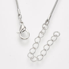 Necklace Snake Chain 18" Nickel 1/pk