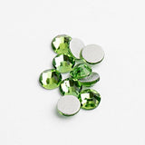 Crystal Lane Flat Back Stones ss30 (6.5mm) Peridot 72pcs