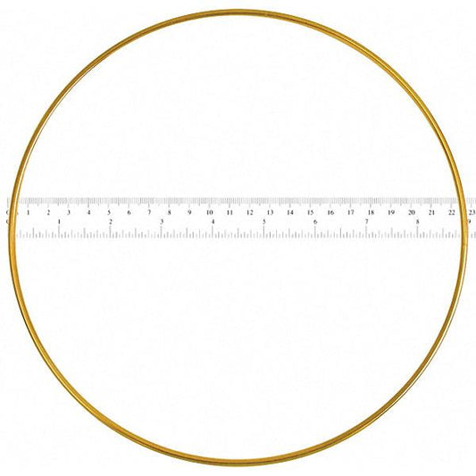 Brass Dream Catcher Ring 9" Round 25/pk