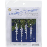 Kit d'ornement de glaçons chatoyants en perles de cristal - Donne 4