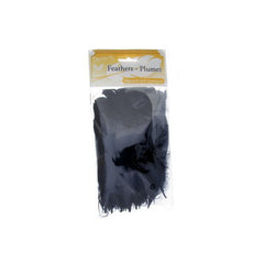 Marabou Feathers Black 6g