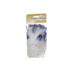 Marabou Feathers Two Tone Royal Blue 6g