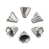 12mm Antique Silver Cones 10/pk