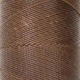 Knot It Cordon Brésilien Ciré Marron 1 mm Bobine de 144 m