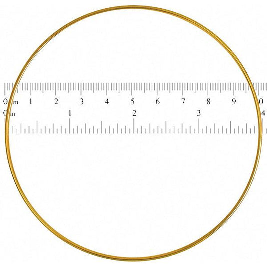 Brass Dream Catcher Ring 4" Round 100/pk