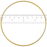 4" Dream Catcher Bague Métal Laiton 100/pk