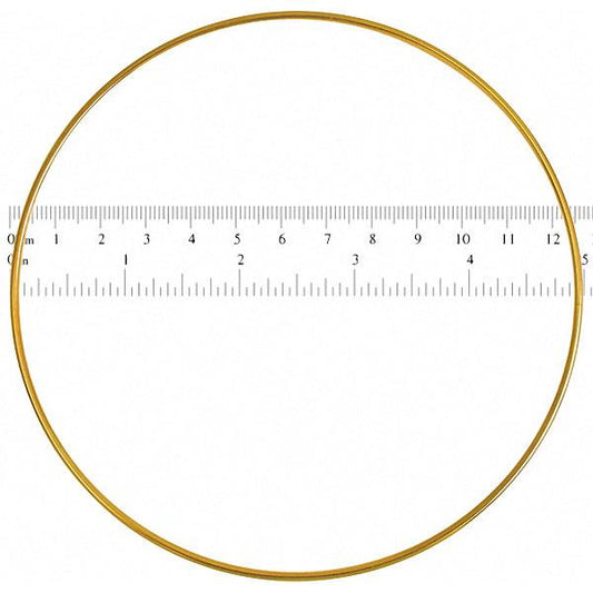 Brass Dream Catcher Ring 5" Round 100/pk