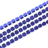 Bande de strass saphir métal 2mm 10yd/pk