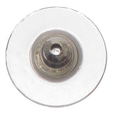 Pochette de boucle d'oreille en argent avec disque de confort 100/pk