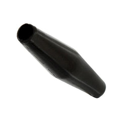 1.5" Black Imitation Hairpipe Bone Beads 100/pk