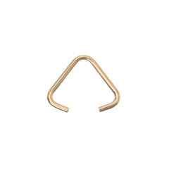 6mm Gold Pinch Bail 100/pk