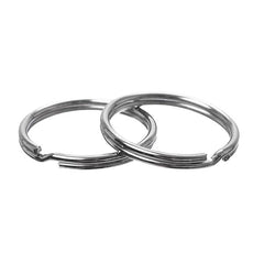 1" Stainless Steel Split Rings 100/pk