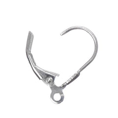 Sterling Silver Lever Back Earrings - 1 Pair