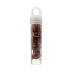 Tila Beads #0134FR Dark Amber Matte AB 5.2g