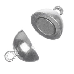 10mm Silver Magnetic Clasp 1/pk