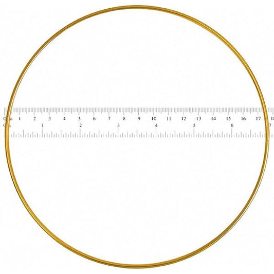Brass Dream Catcher Ring 7" Round 25/pk