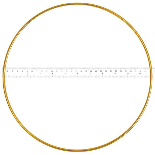 Brass Dream Catcher Ring 12" Round 25/pk