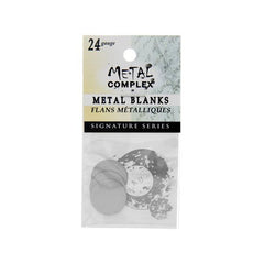 *Metal Stamping Blank 3/4" Round 3/pk