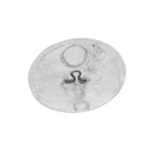 Concho rond en nickel de 1 1/2 po 1/pqt