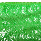 14 pouces Kelly Green Chainette Fringe par la cour