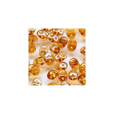 Czech Miniduo Beads 8g Crystal Celsian