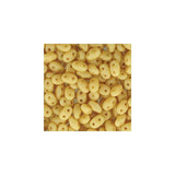 *Czech Miniduo Beads 8g Ivory